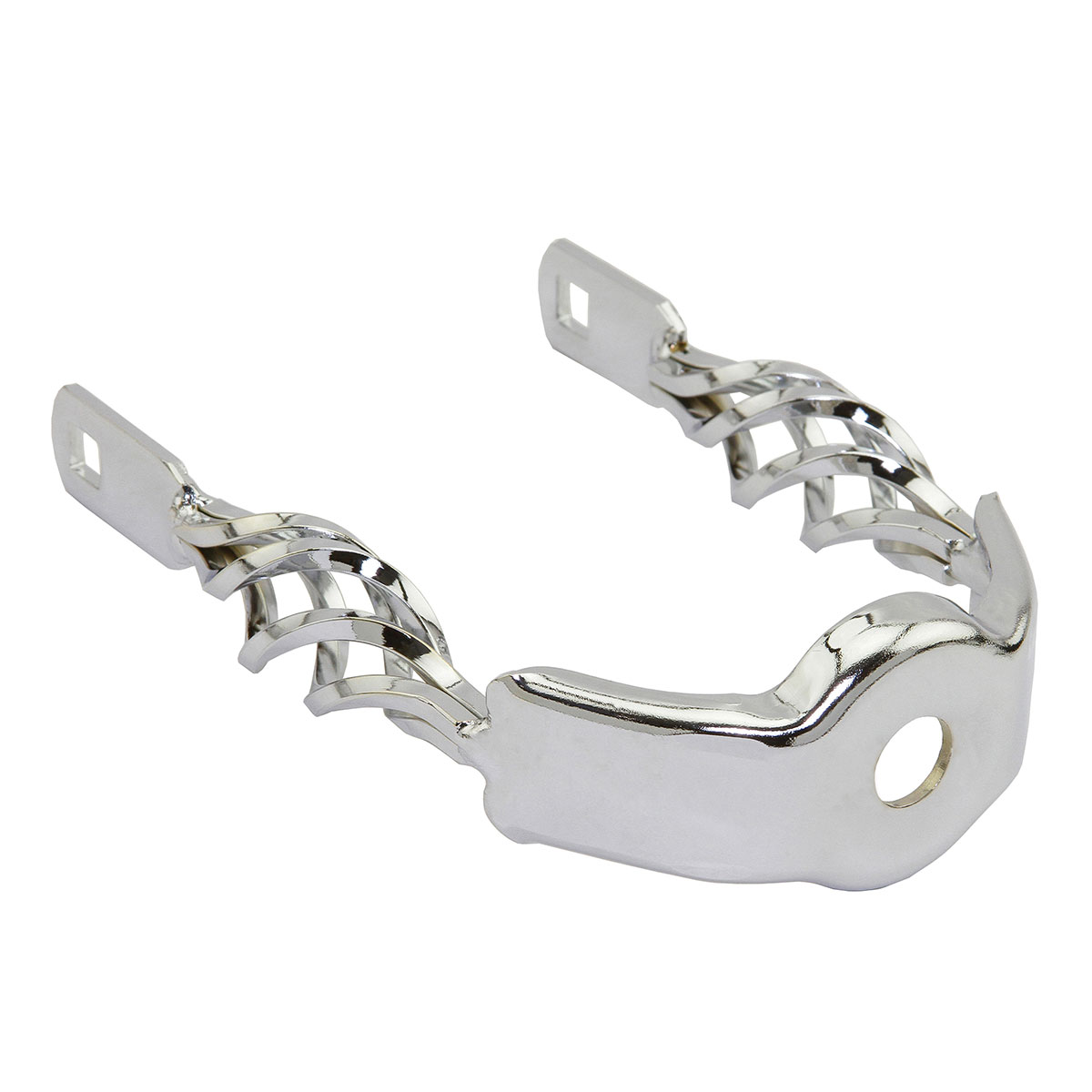 Spring Fork Cage Twisted Extended Crown Chrome.
