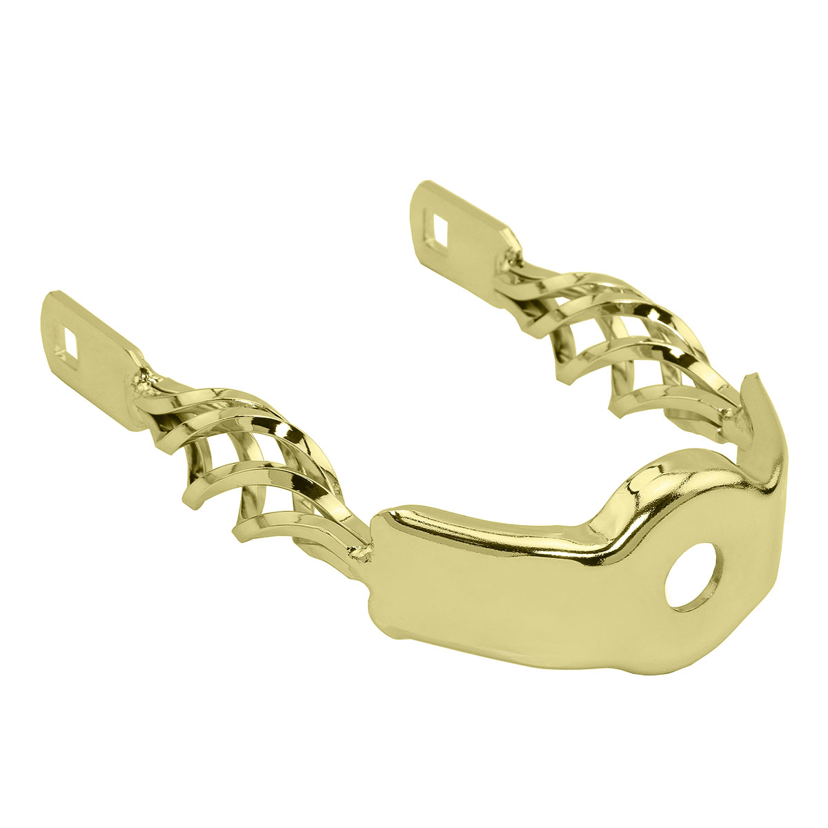 Spring Fork Cage Twisted Extended Crown Gold.