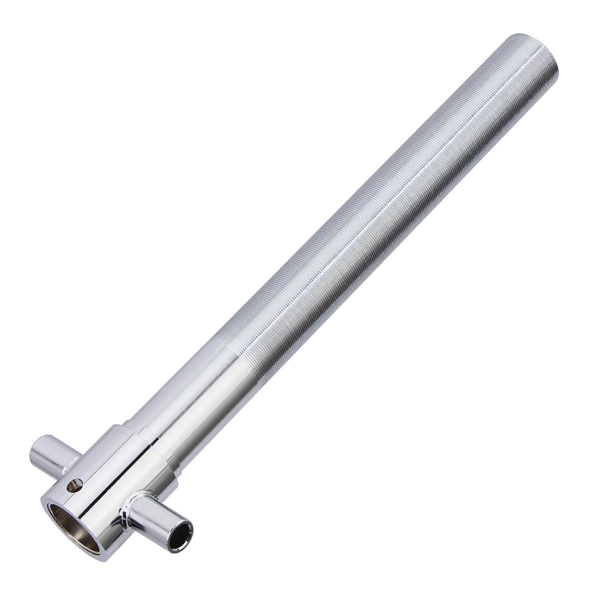 Spring Fork Steering Tube 1-1/8 9 1/2 Threaded Chrome.