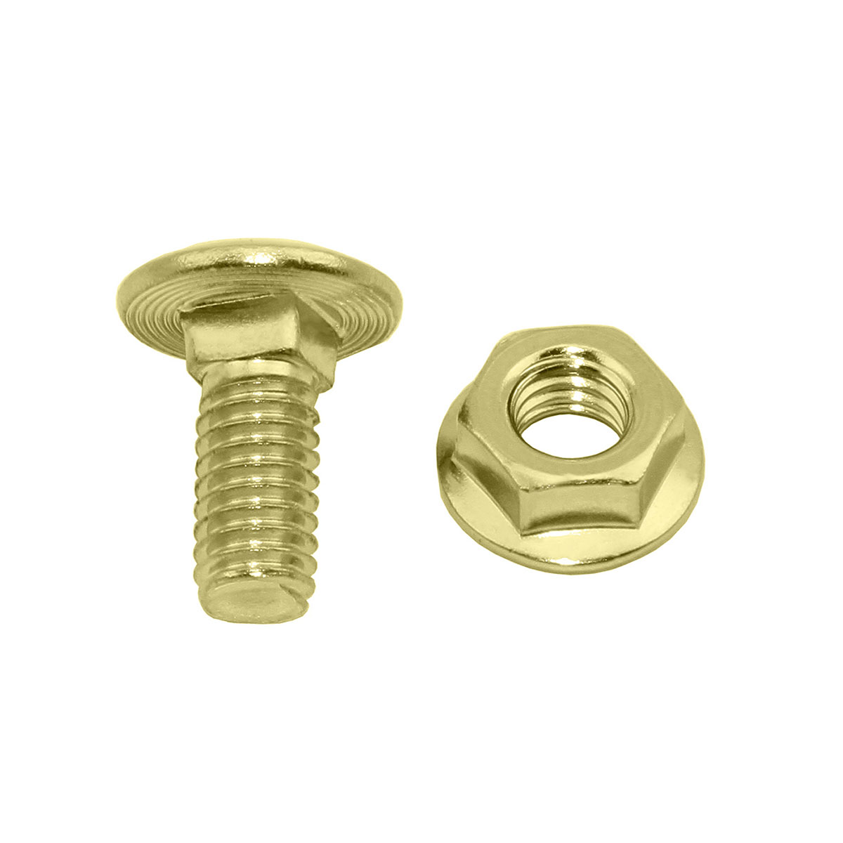 Spring Fork Top Bolt/Nut Gold.