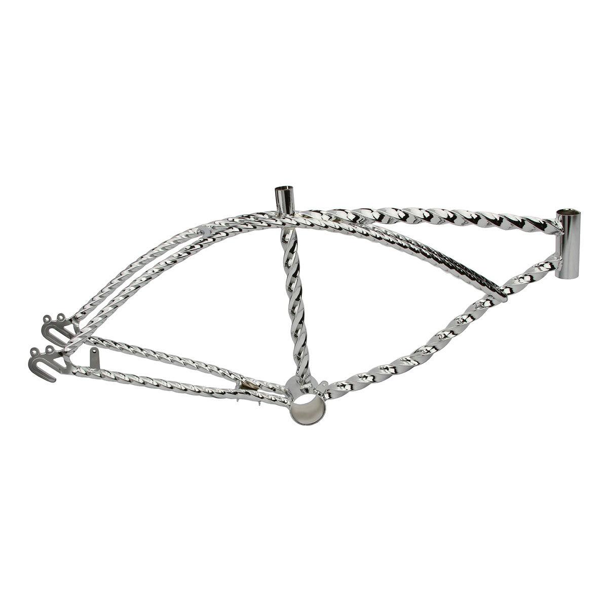20 Twisted Lowrider Frame Chrome.