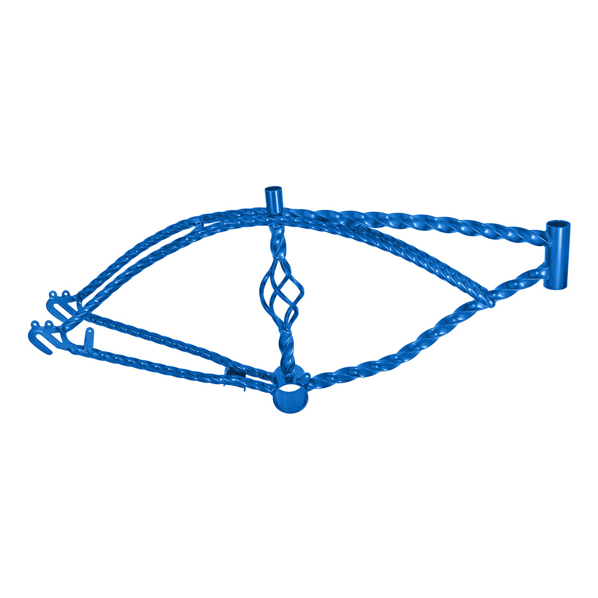20 Cage Twisted Lowrider Frame Metallic/Blue.