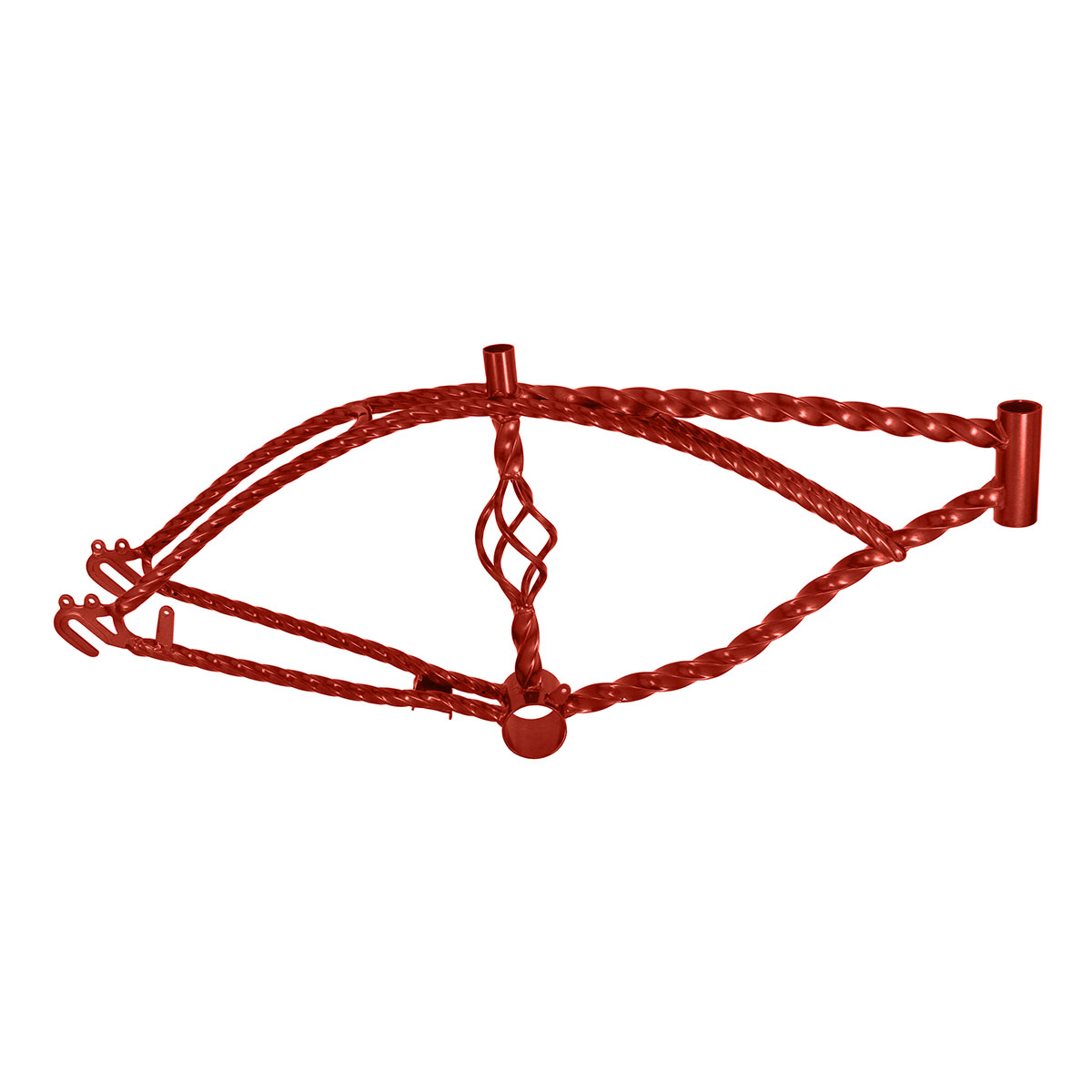 20 Cage Twisted Lowrider Frame Metallic/Orange.