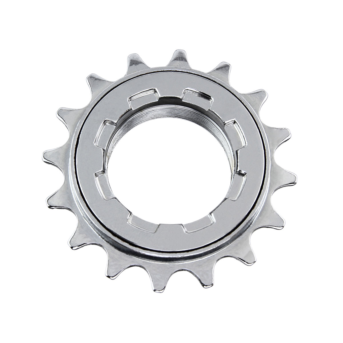 Freewheel Single 16T x 1/8 8-key Release LM08 Chrome.