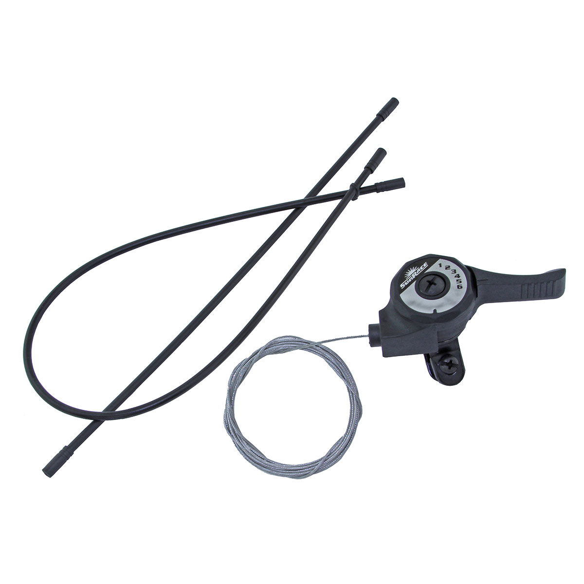 Shifter Right Single SLM-M2T 6 Speed Black Sun Race.
