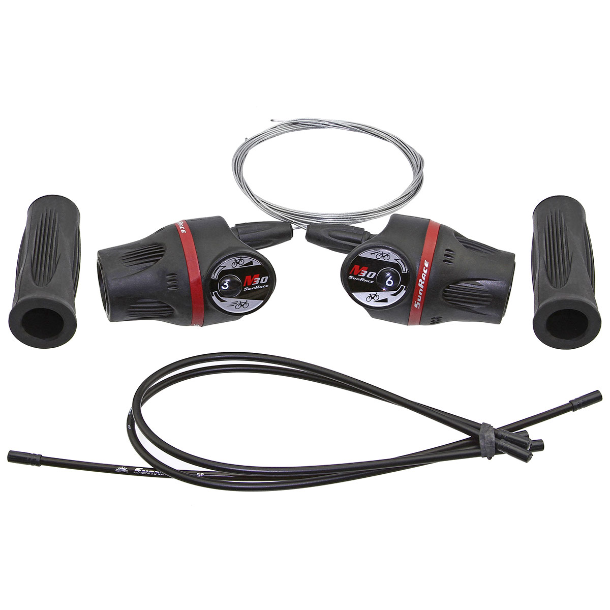 Twist Shifter Set 3x6 Speed TSM-37 Black Sun Race.