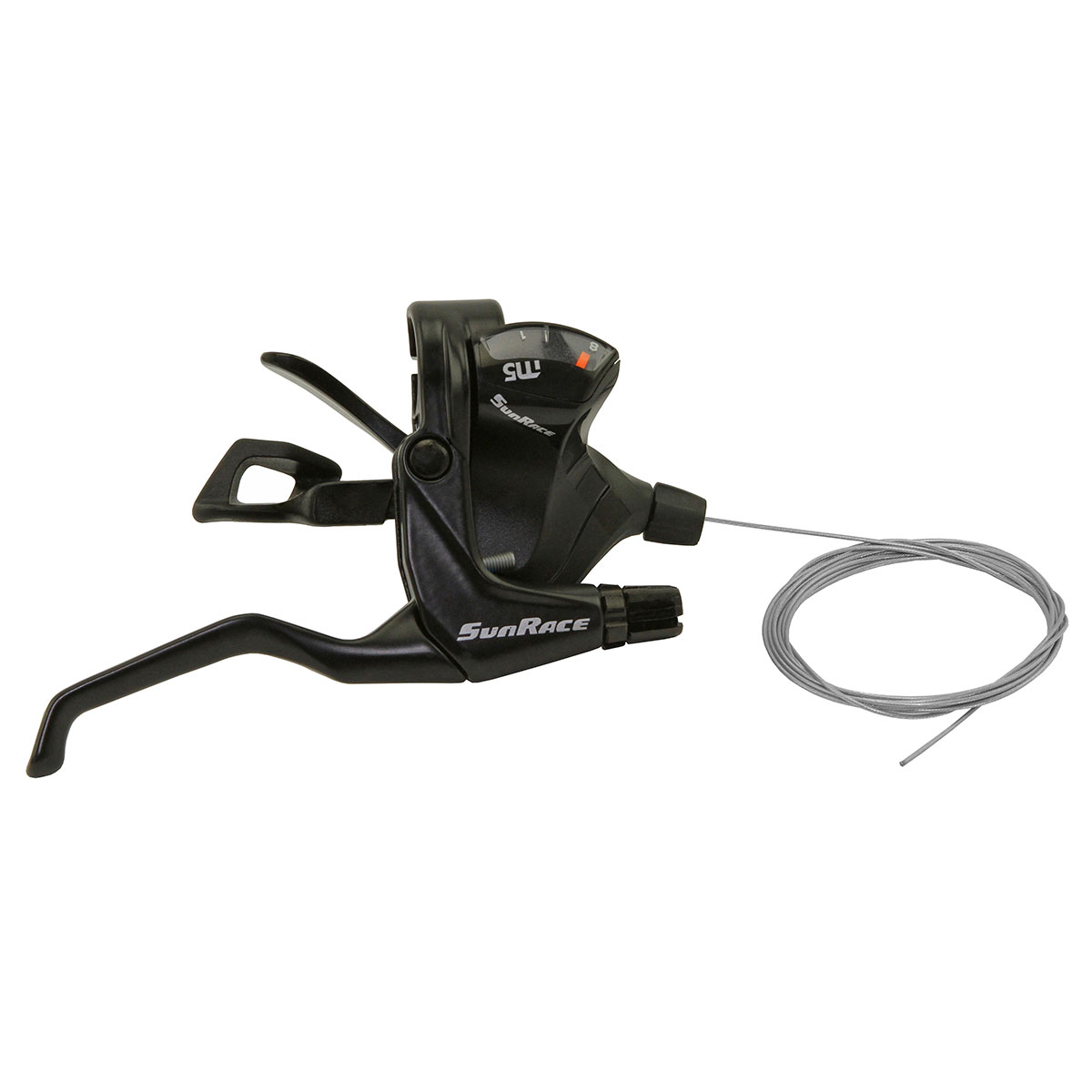 V Brake Trigger Shifter RH 8/Speed STM-503 Black Sun Race.