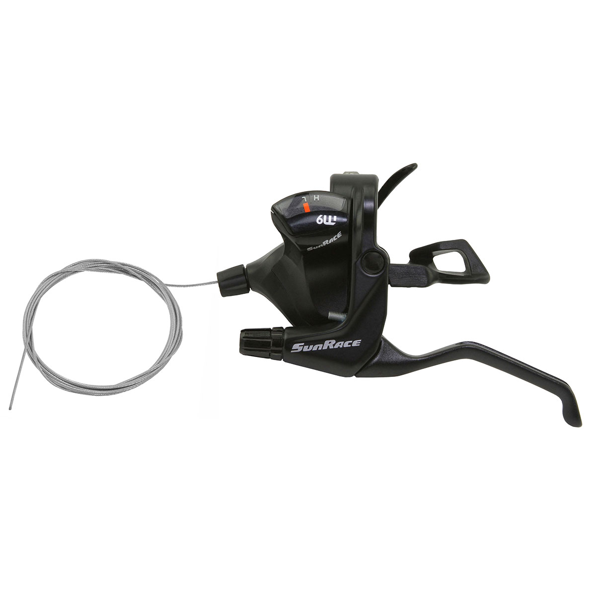 V Brake Trigger Shifter LH 2/Speed STM-933 Black Sun Race.