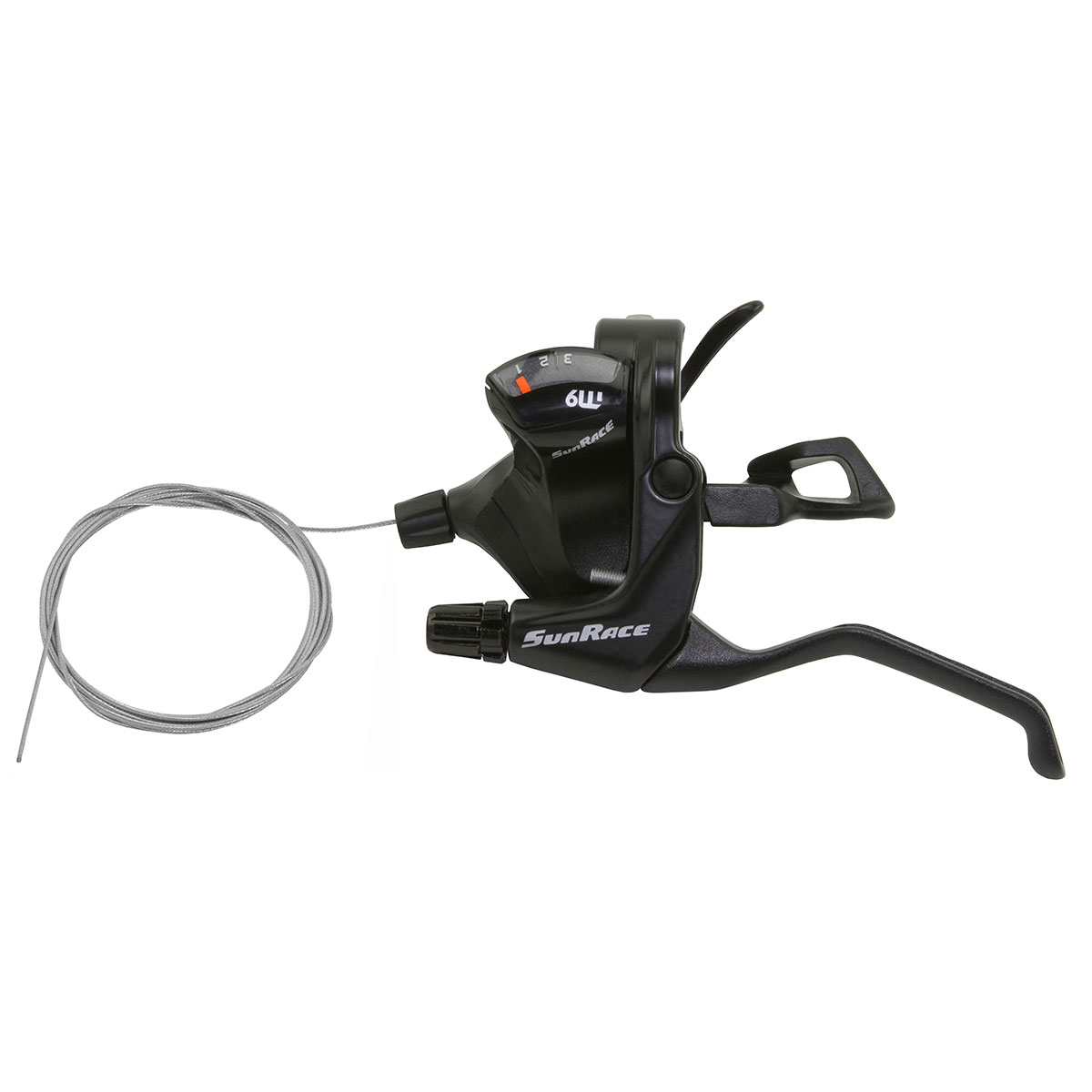 V Brake Trigger Shifter LH 3/Speed STM-933 Black Sun Race.