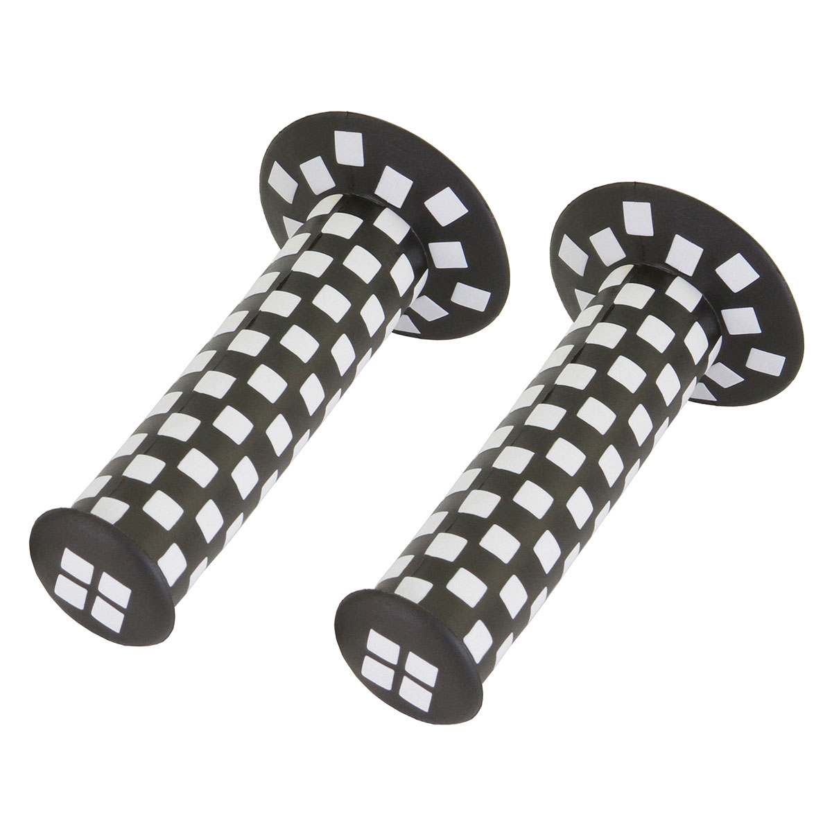 Checker Grips 7/8 long 124mm 800 Black White.