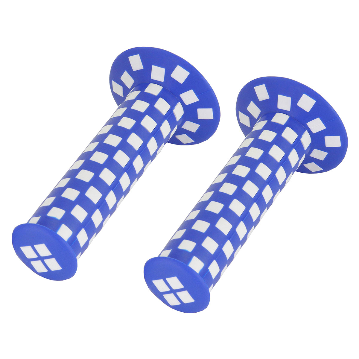 Checker Grips 7/8 long 124mm 800 Blue White.
