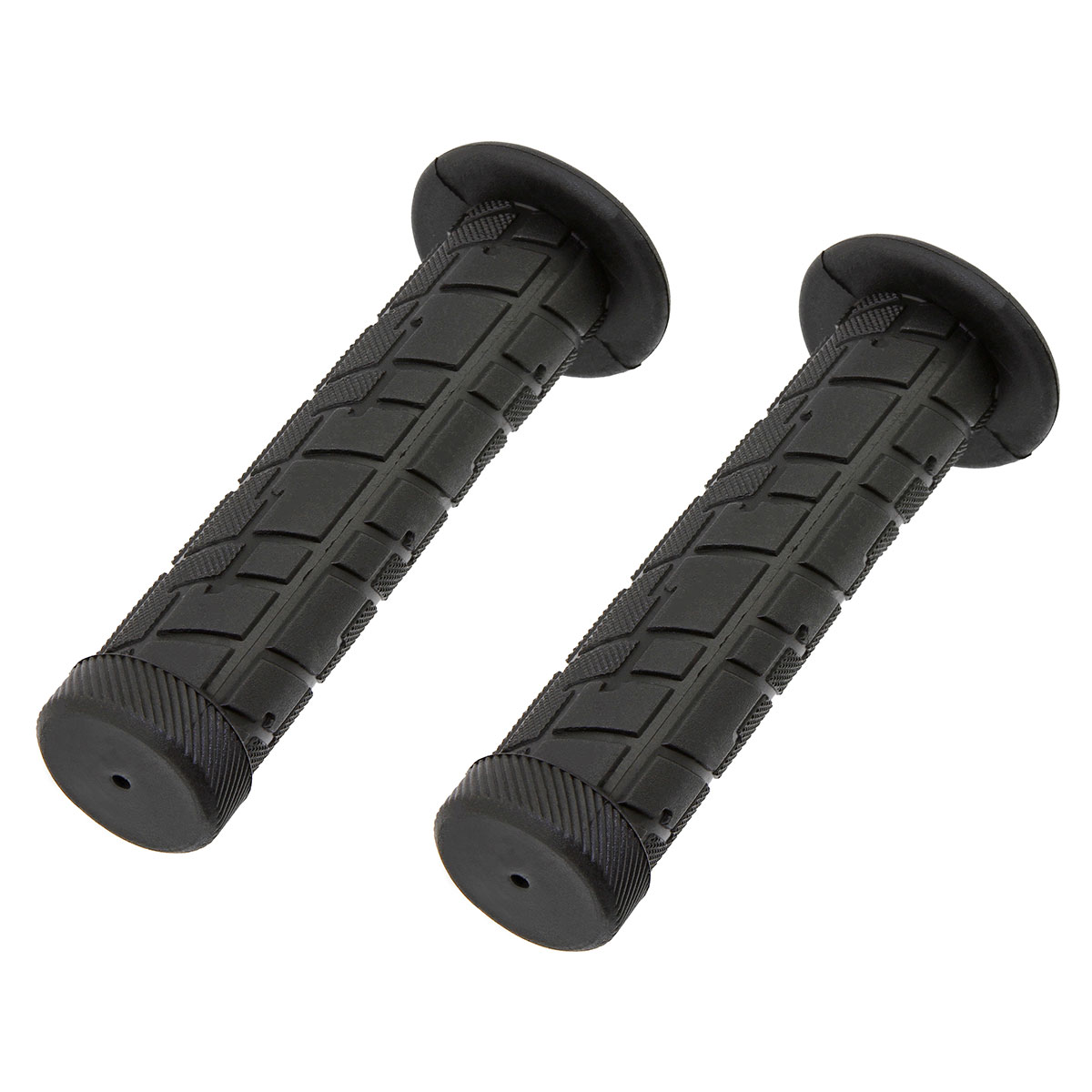 Motocross Grips 7/8 long 123mm Vlg-308 Black.
