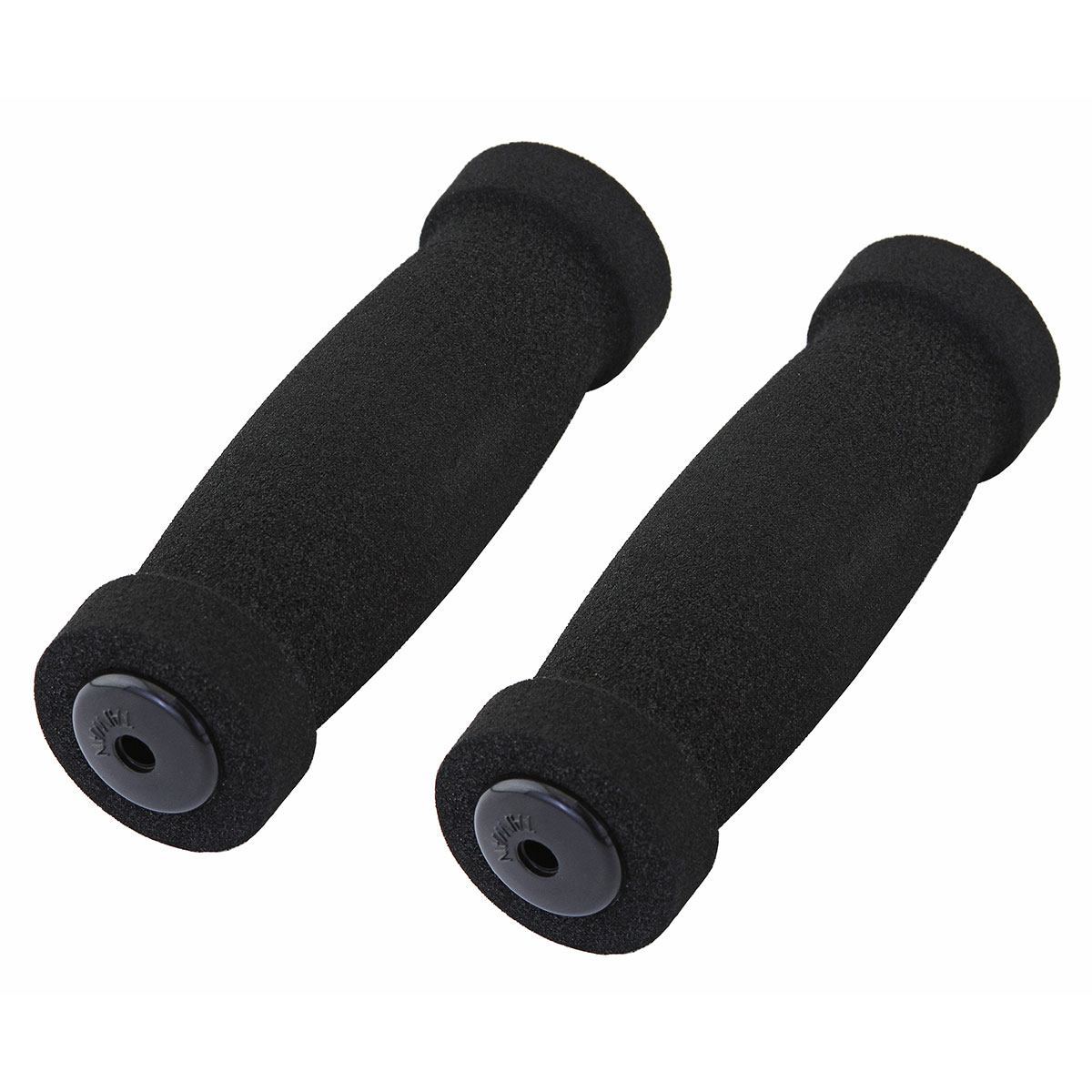 Short Foam Grips 7/8 long 127mm Black.
