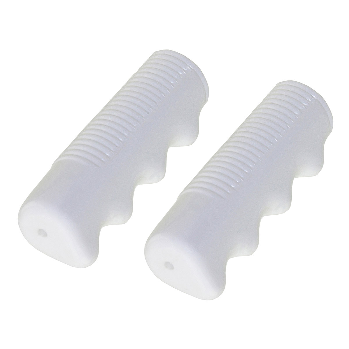 Lowrider Grips 7/8 long 95mm White.