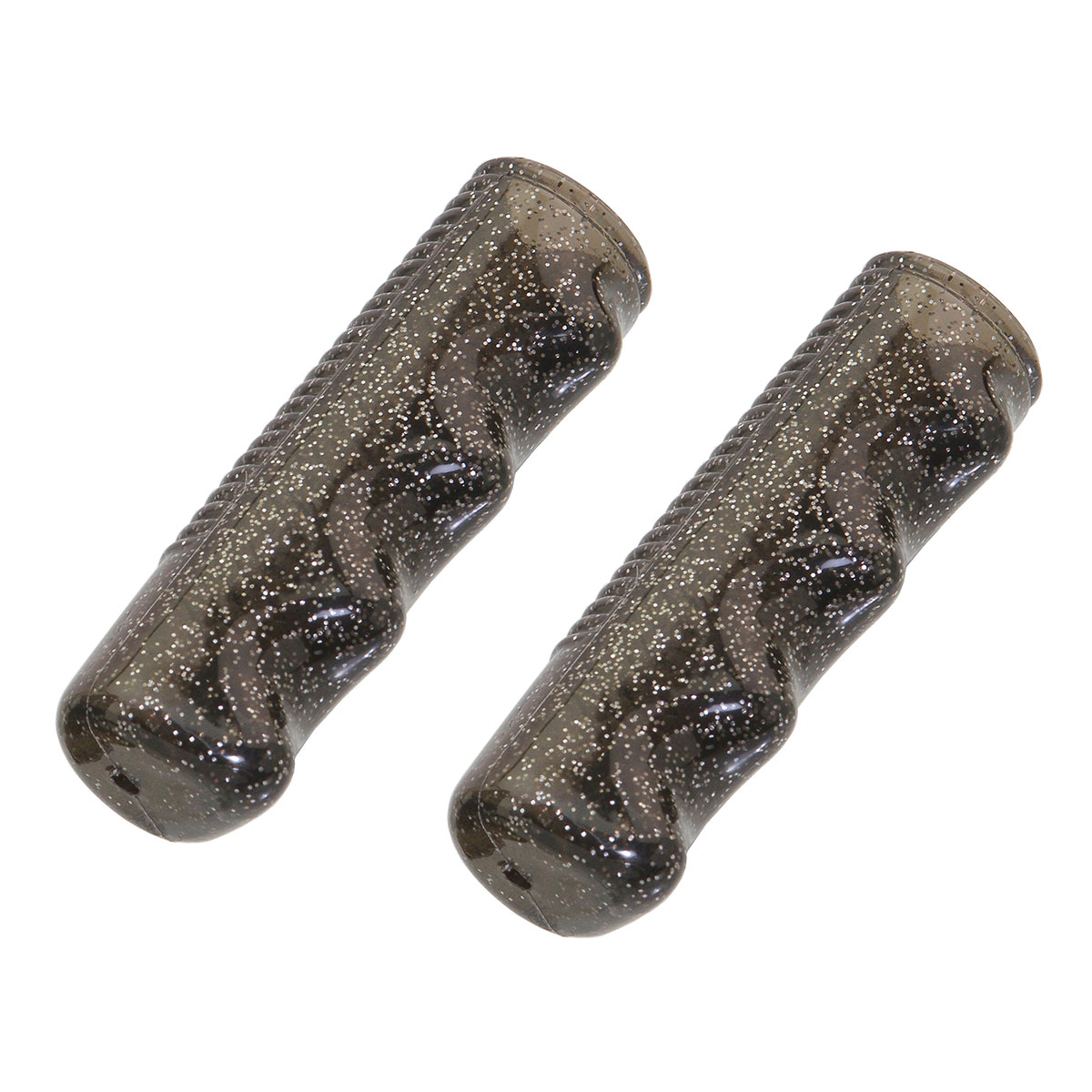 Lowrider Grips 7/8 long 95mm Sparkle/Black.