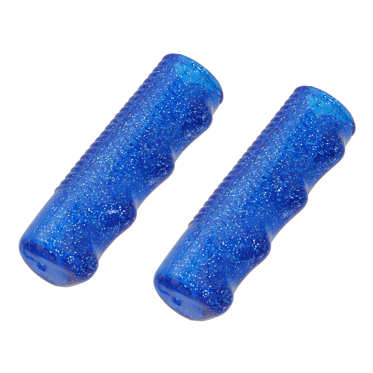 Lowrider Grips 7/8 long 95mm Sparkle/Blue.