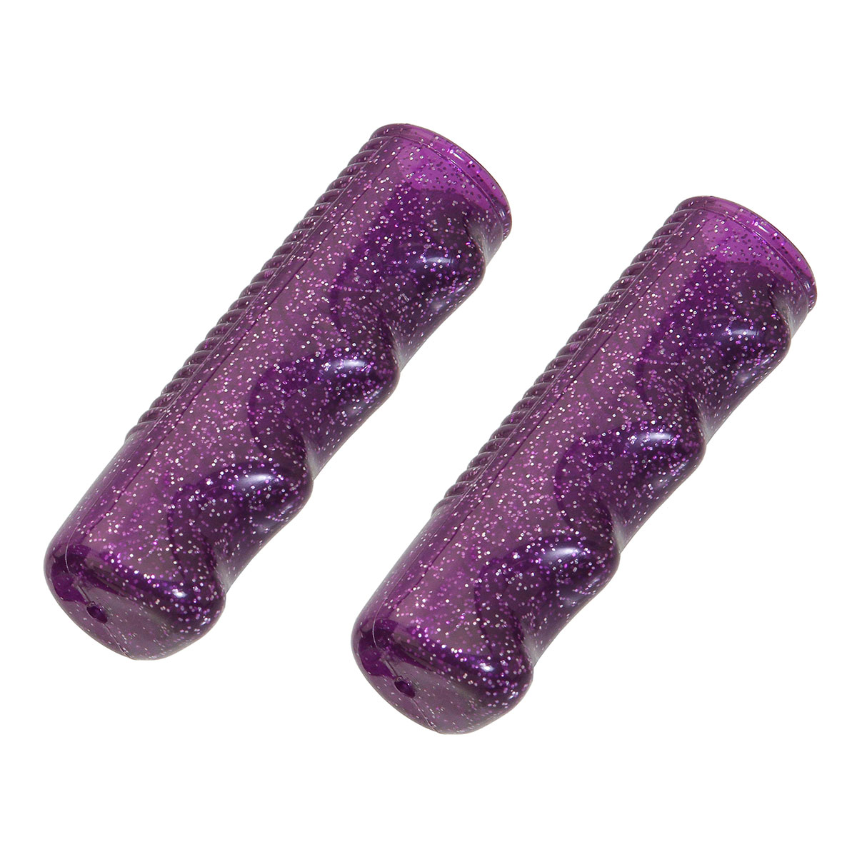 Lowrider Grips 7/8 long 95mm Sparkle/Purple.