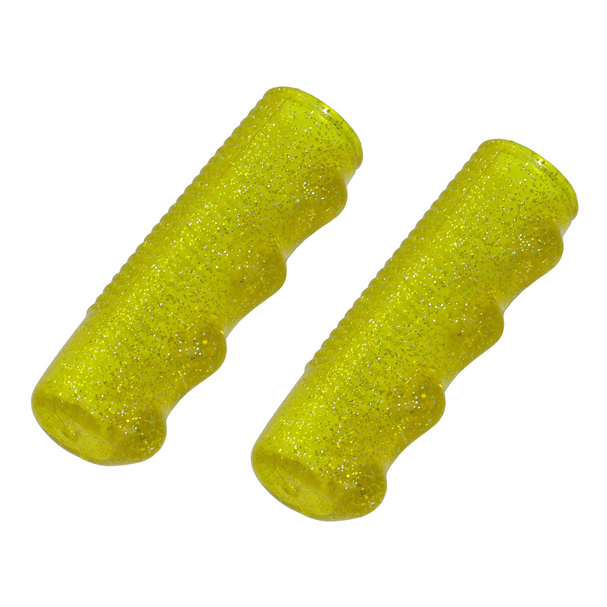 Lowrider Grips 7/8 long 95mm Sparkle/Yellow.