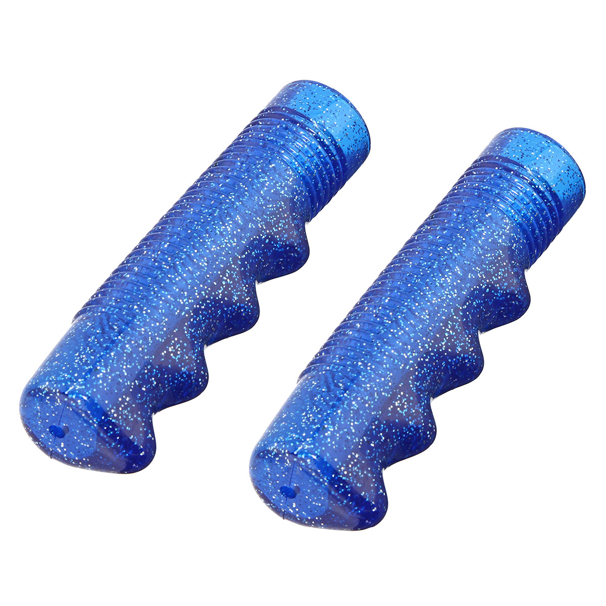 Lowrider Grips 7/8 long 115mm Sparkle/Blue.