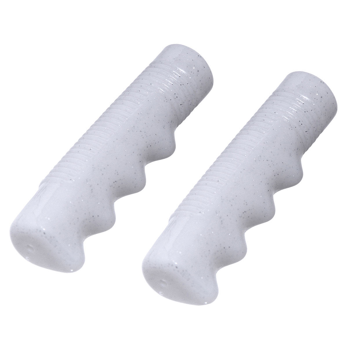 Lowrider Grips 7/8 long 115mm Sparkle/White.