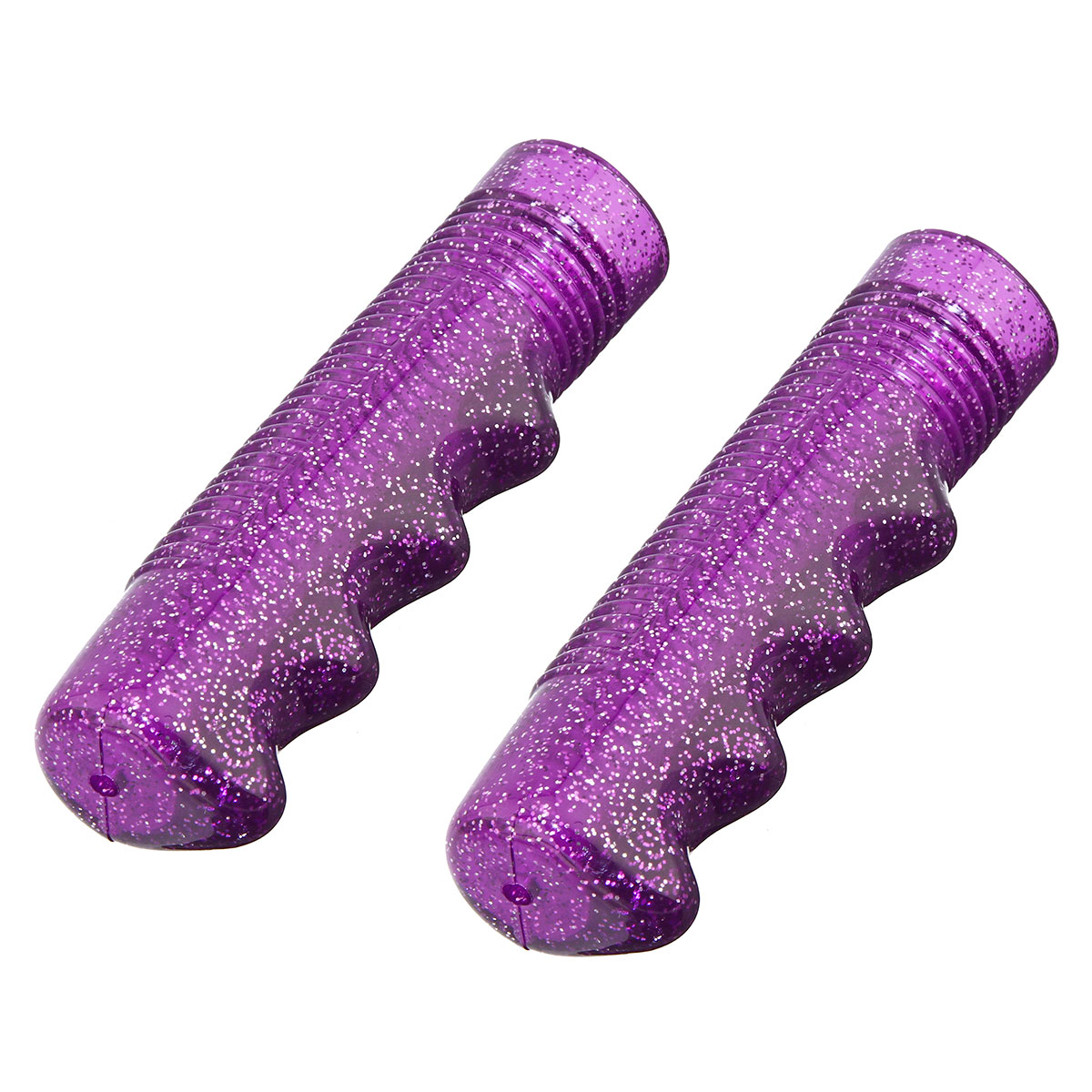 Lowrider Grips 7/8 long 115mm Sparkle/Purple.