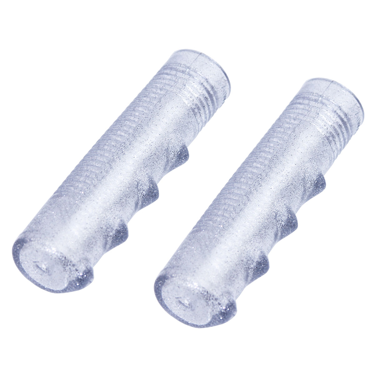 Lowrider Grips 7/8 long 115mm Sparkle/Clear.