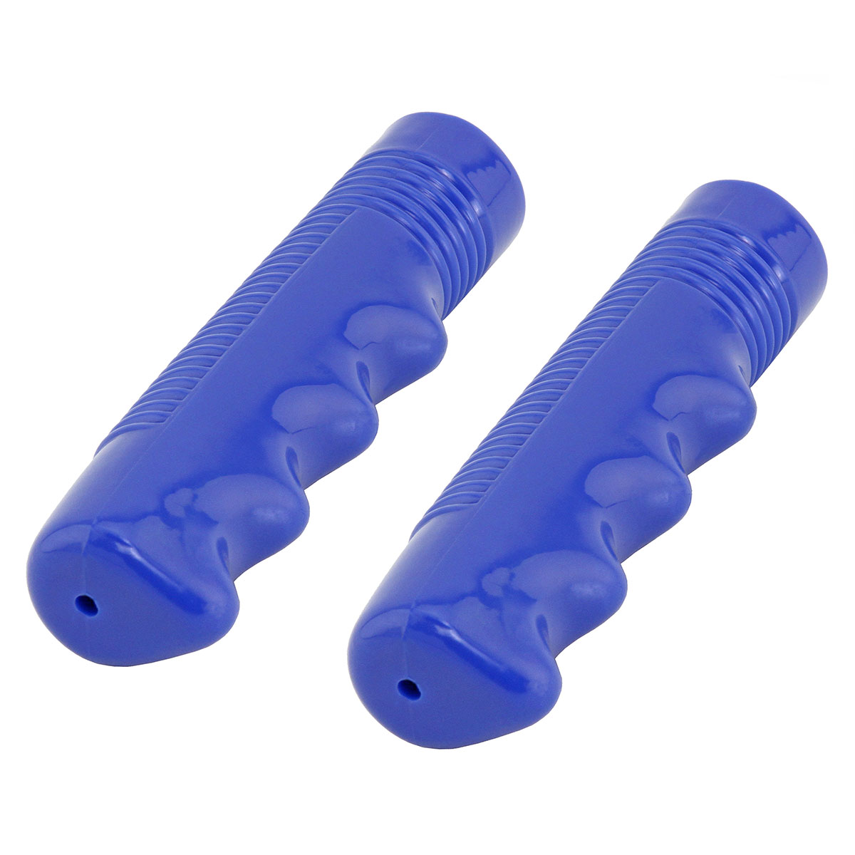 Lowrider Grips 7/8 long 115mm Blue.