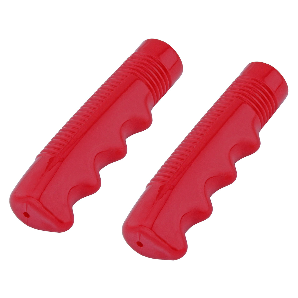 Lowrider Grips 7/8 long 115mm Red.
