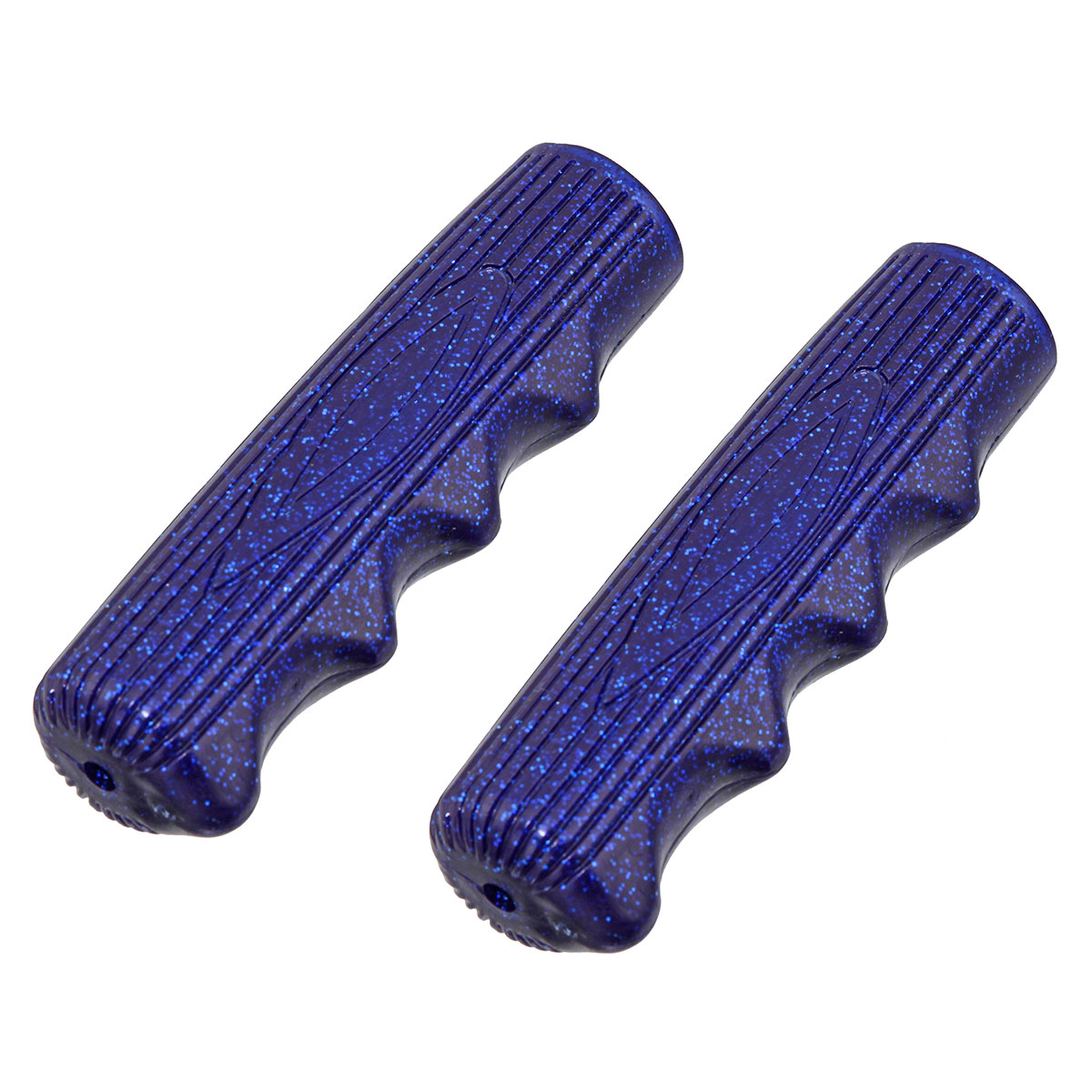 Grips 7/8 long 115mm Kraton Rubber 212 Sparkle/Blue.