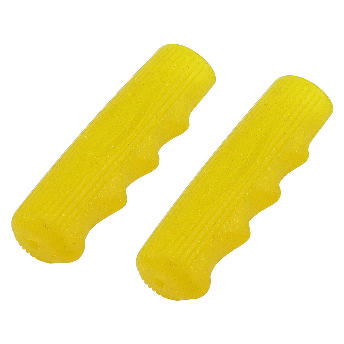 Grips 7/8 long 115mm Kraton Rubber 212 Sparkle/Yellow.