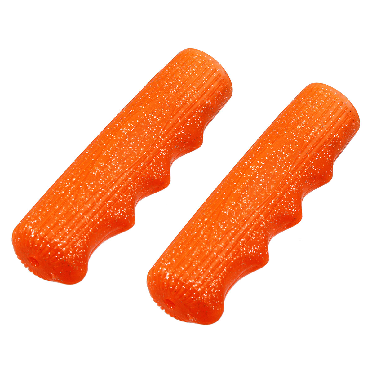 Grips 7/8 long 115mm Kraton Rubber 212 Sparkle/Orange.