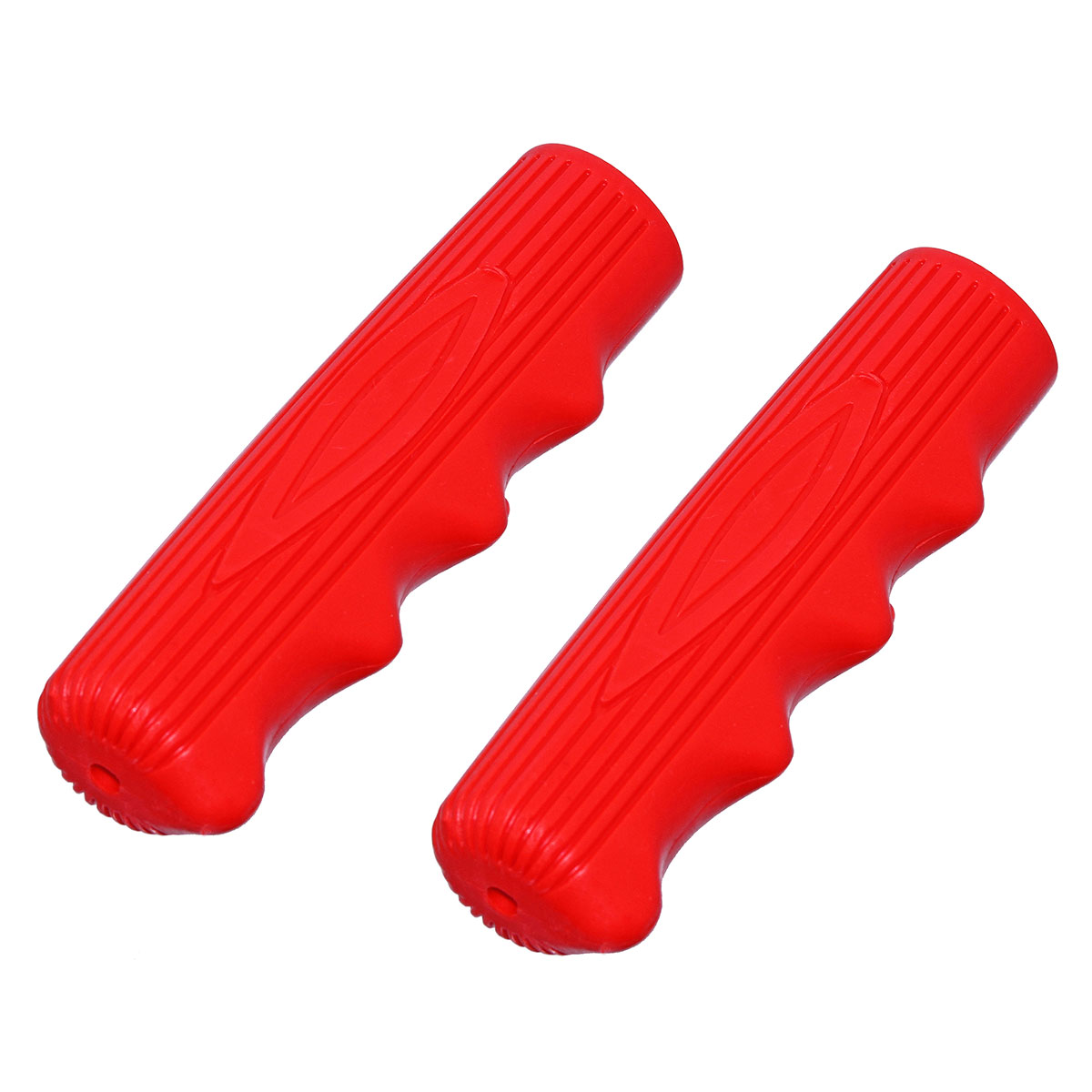 Grips 7/8 long 115mm Kraton Rubber 212 Red.