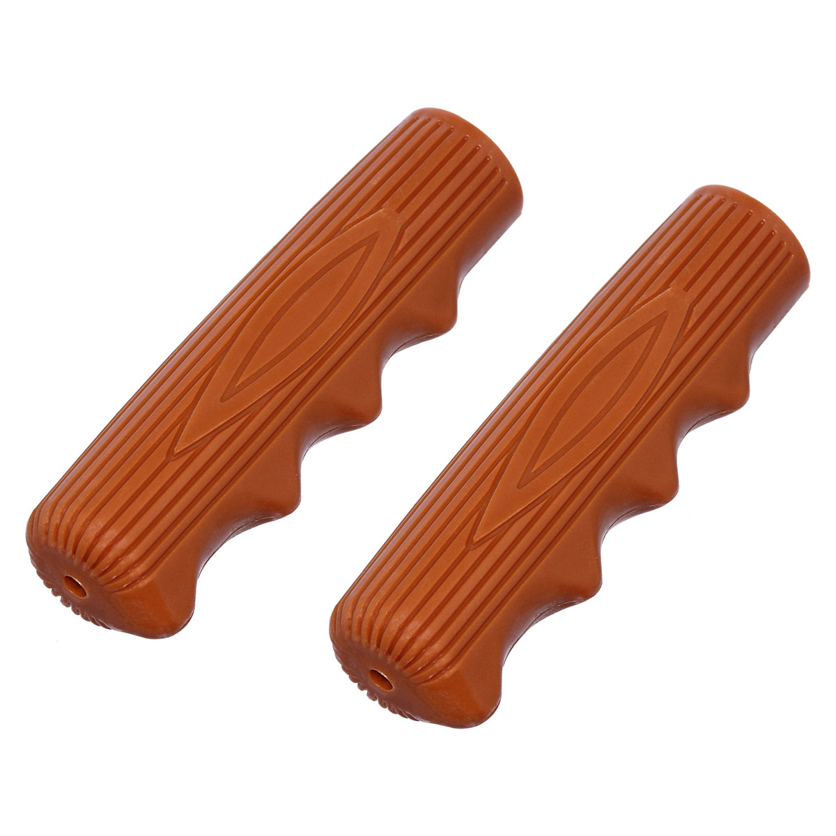 Grips 7/8 long 115mm Kraton Rubber 212 Brown.