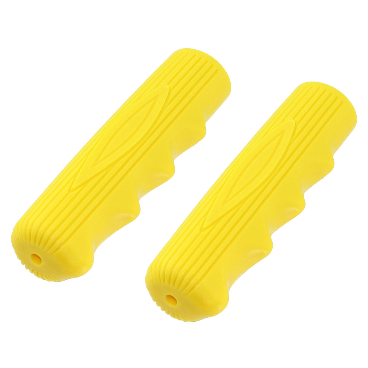 Grips 7/8 long 115mm Kraton Rubber 212 Yellow.