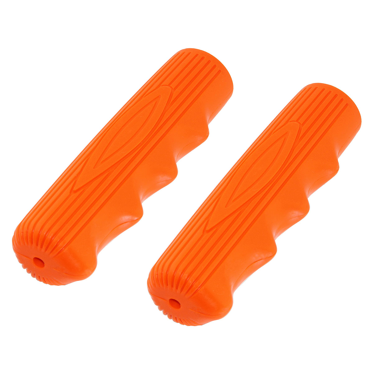 Grips 7/8 long 115mm Kraton Rubber 212 Orange.