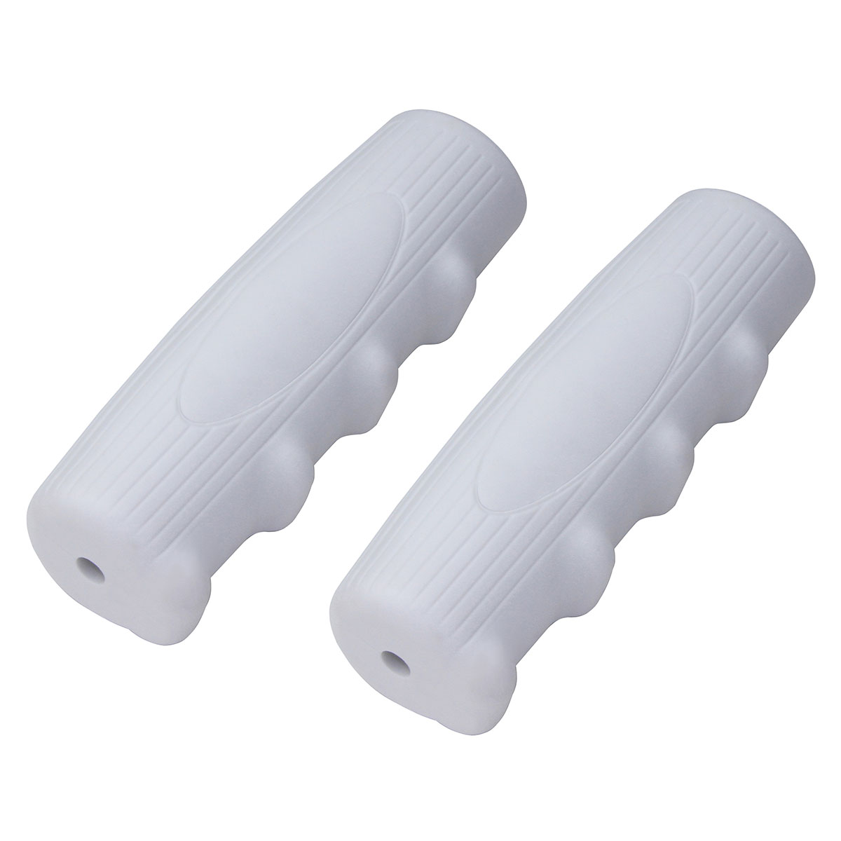 Grips 7/8 long 116mm Kraton Rubber 0214 White.