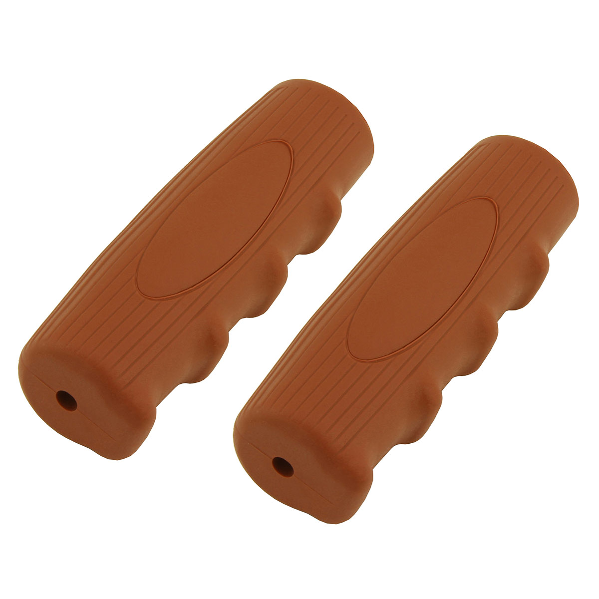 Grips 7/8 long 116mm Kraton Rubber 0214 Brown.