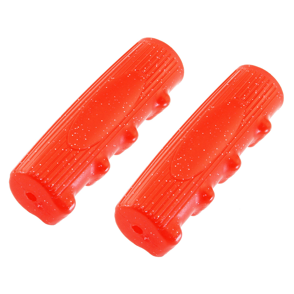 Grips 7/8 long 116mm Kraton Rubber 0214 Sparkle/Red.