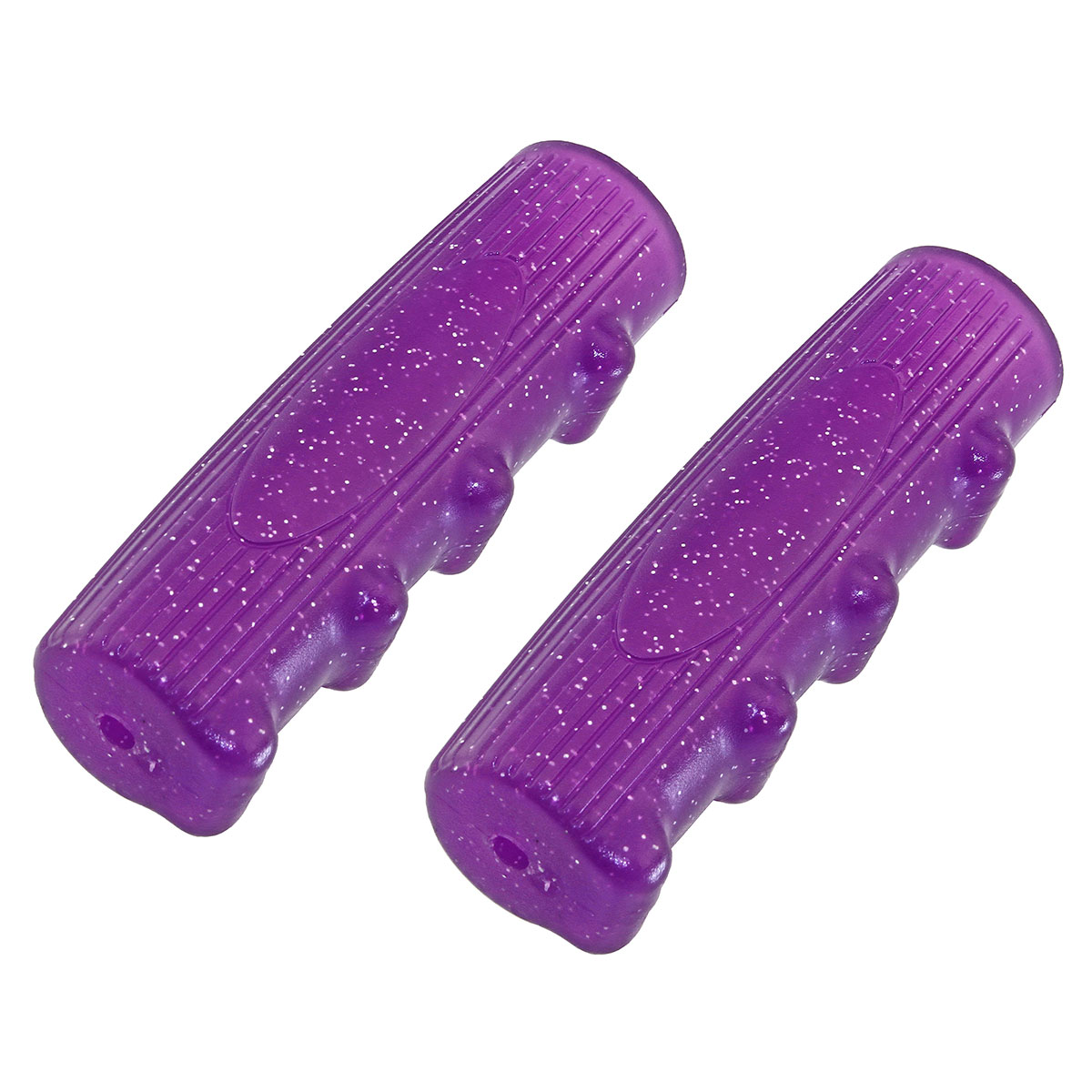 Grips 7/8 long 116mm Kraton Rubber 0214 Sparkle/Purple.