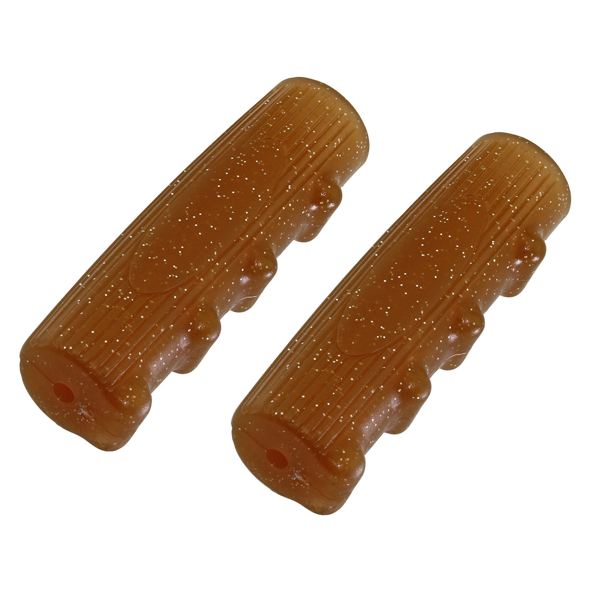 Grips 7/8 long 116mm Kraton Rubber 0214 Sparkle/ Brown.