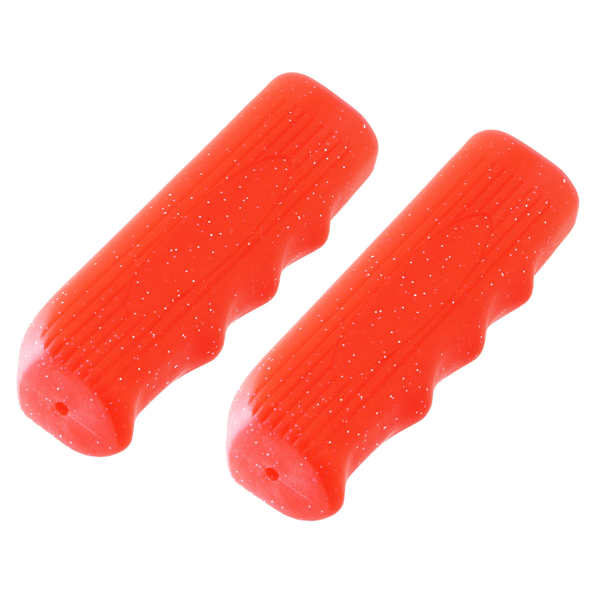 Custom Grips 7/8 long 116mm Kraton Rubber Sparkle/Red.