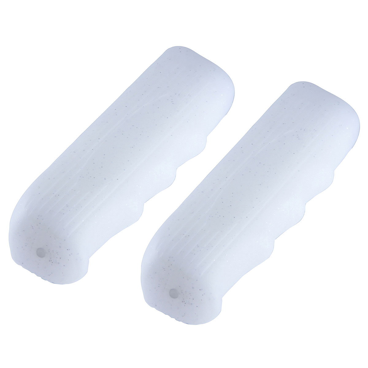 Custom Grips 7/8 long 116mm Kraton Rubber Sparkle/White.
