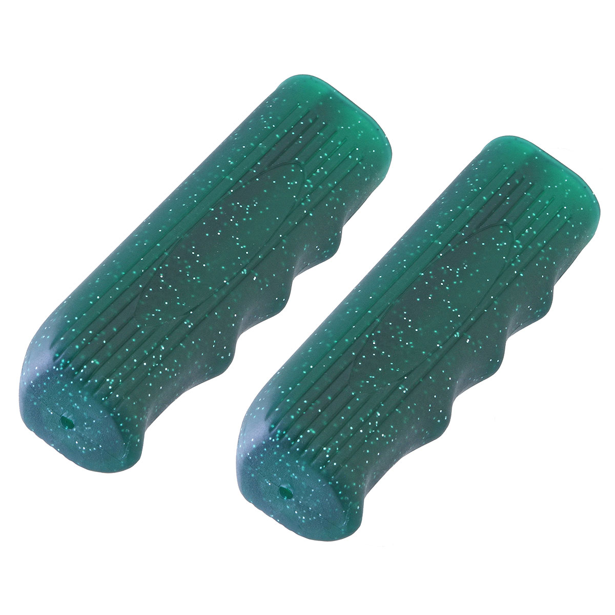 Custom Grips 7/8 long 116mm Kraton Rubber Sparkle/Green.