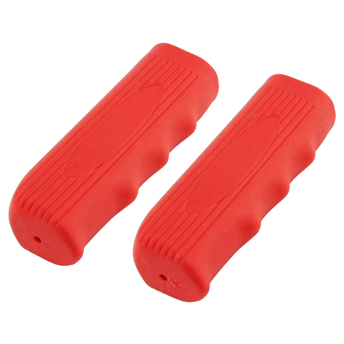 Custom Grips 7/8 long 116mm Kraton Rubber Red.