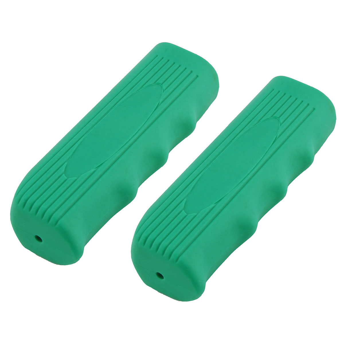 Custom Grips 7/8 long 116mm Kraton Rubber Green.