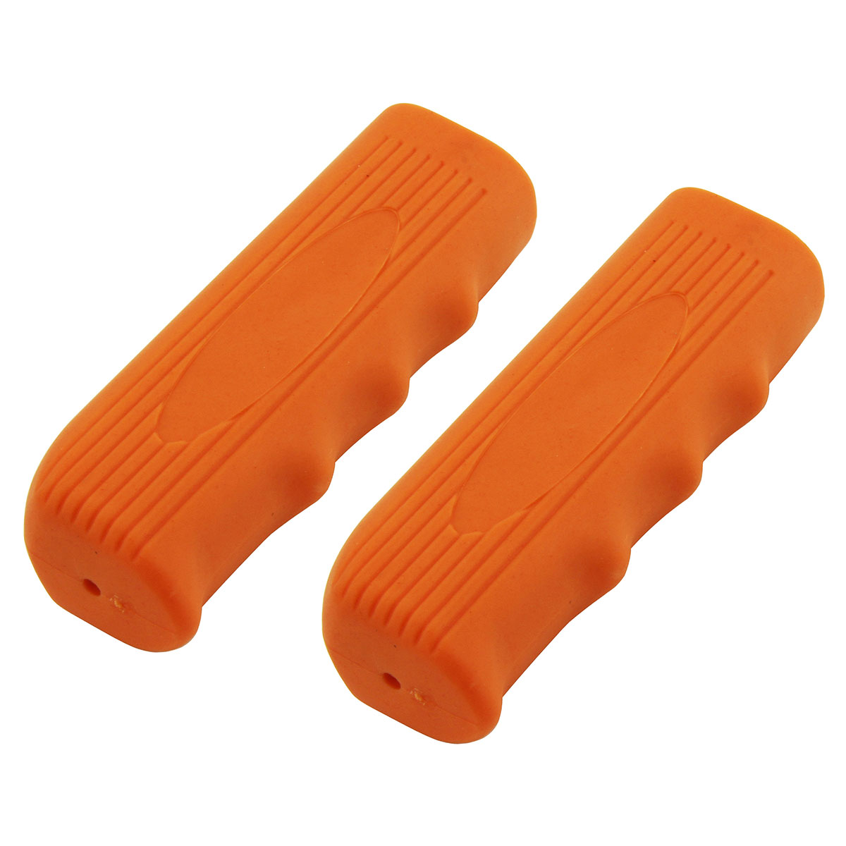 Custom Grips 7/8 long 116mm Kraton Rubber Orange.