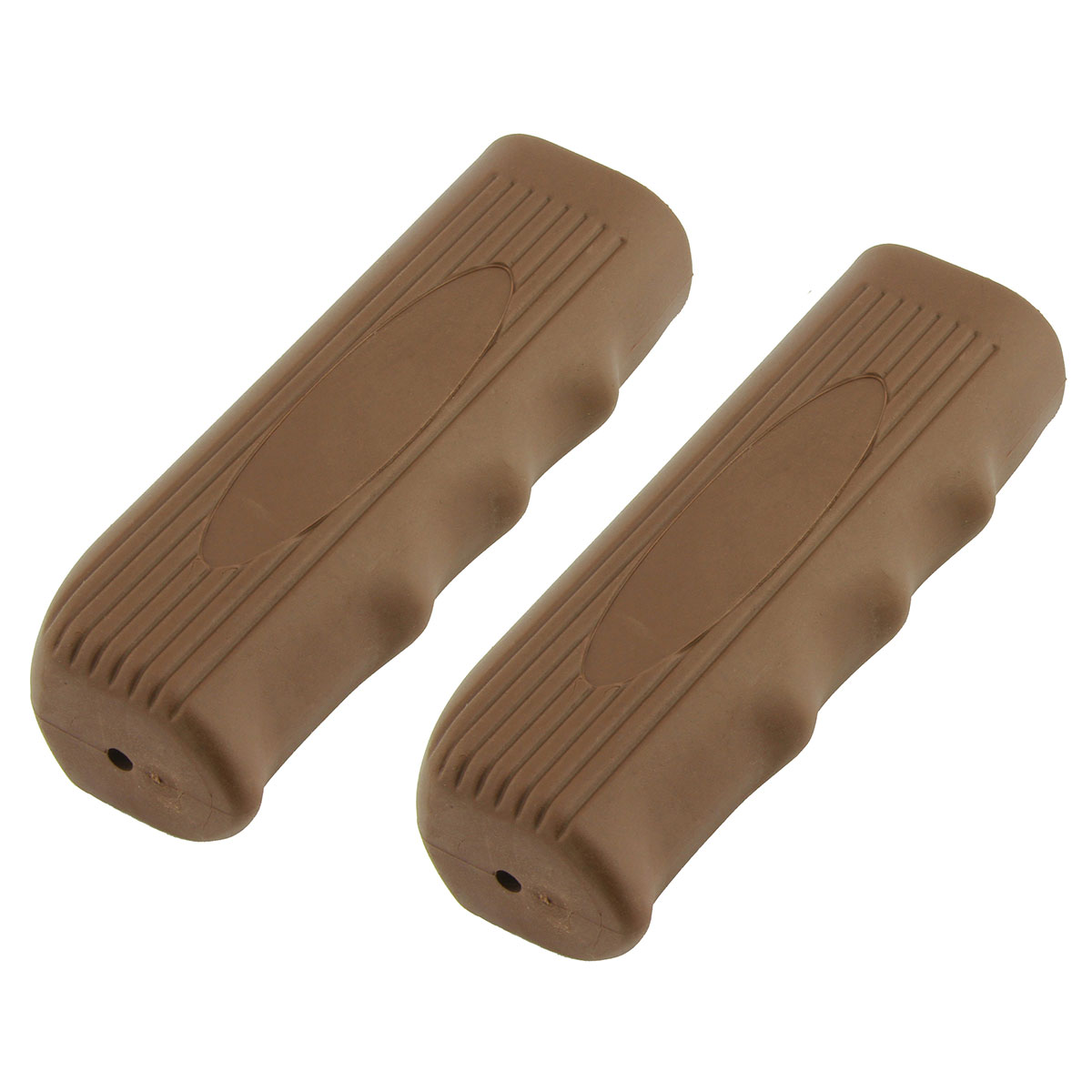 Custom Grips 7/8 long 116mm Kraton Rubber Brown.