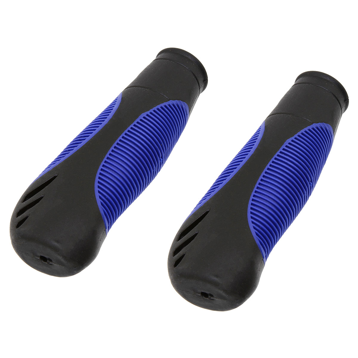 Grips 7/8 long 135mm Kraton Rubber 3723G Black/Blue.