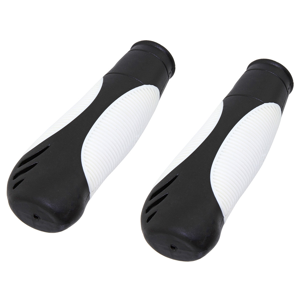 Grips 7/8 long 135mm Kraton Rubber 3723G Black/White.