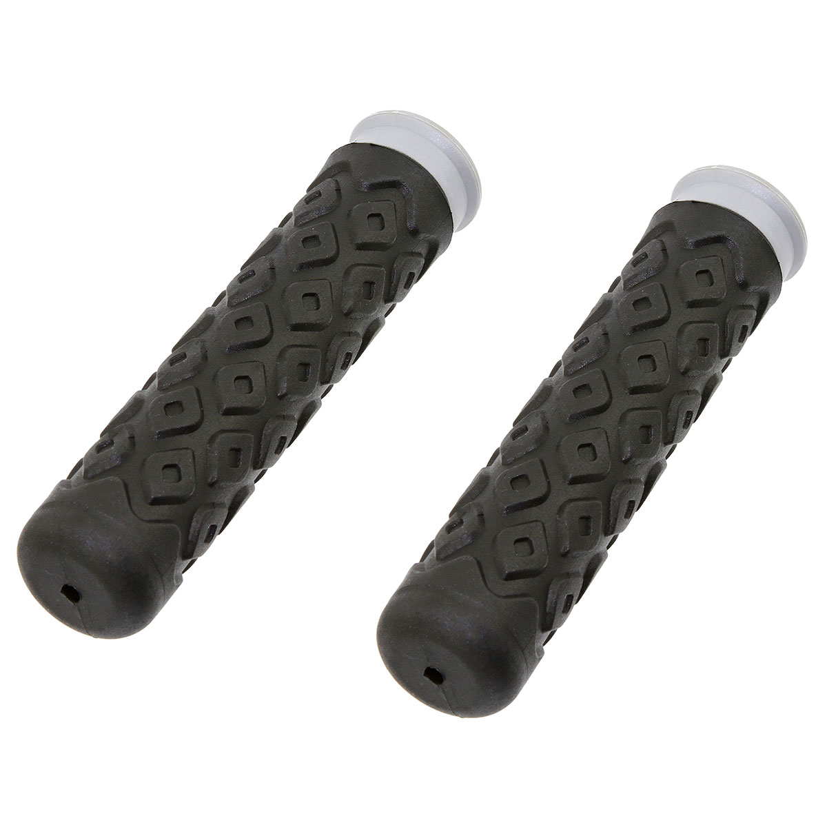 M.T.B Grips 7/8 long 130mm Diamond Grey/Black.